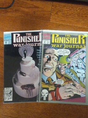 Marvel The Punisher War Journal Comics X2